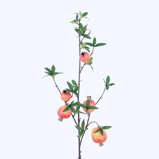 FR10027 POMEGRANATE BRNACHx5,38in-30P