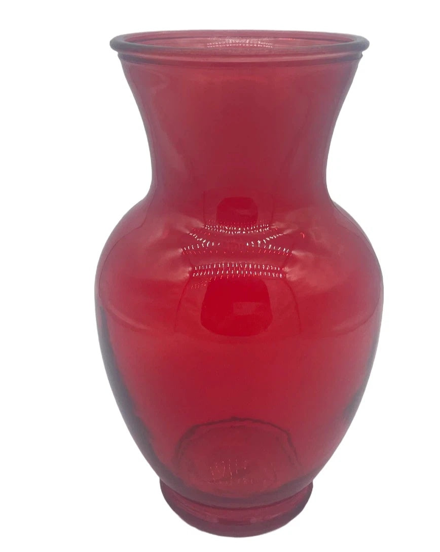 GB2001 GLASS VASE D6.5x11"H