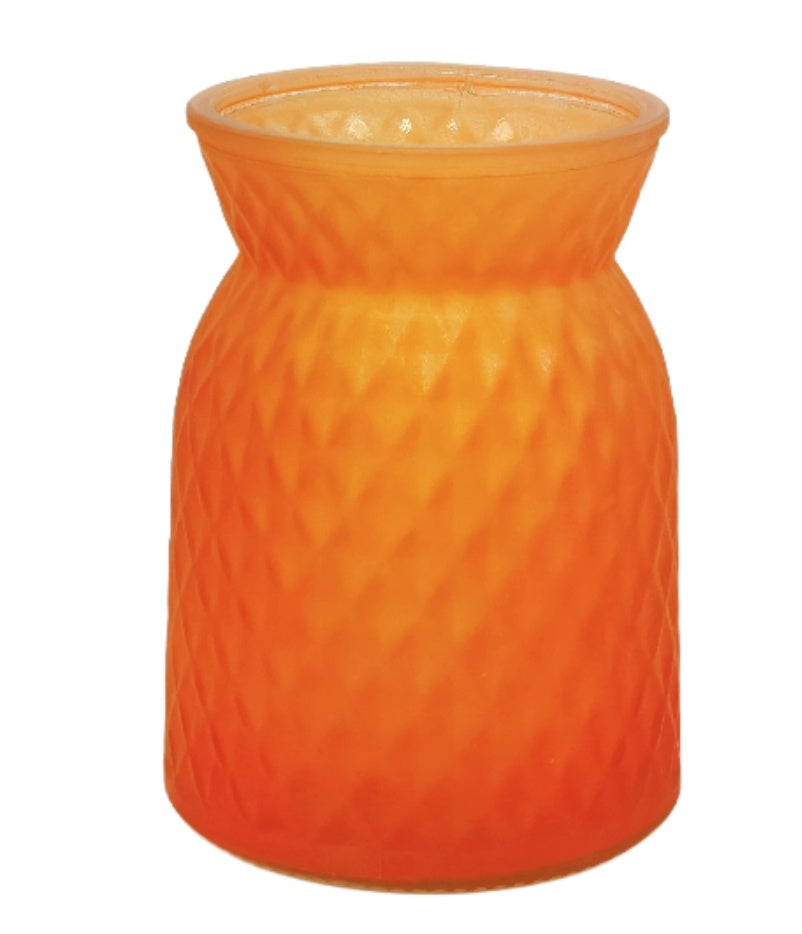 GB2016 DIAMOND DIMPLE VASE D5x6.5"H