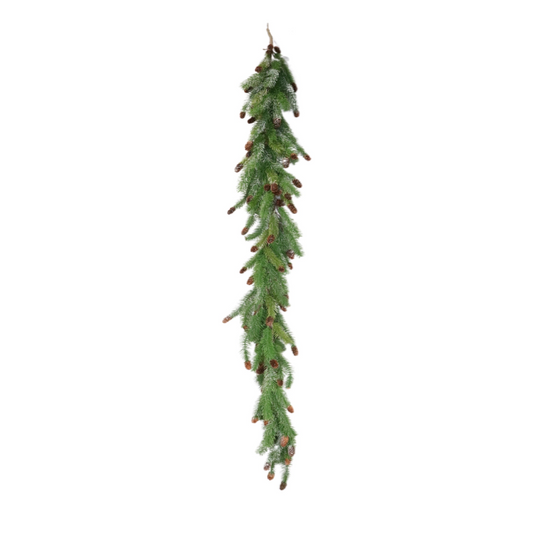 GG2331 GLT PINE/PINECONE GARLAND,10'