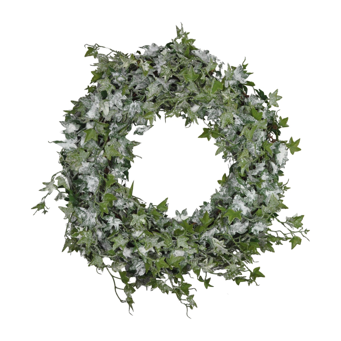 GW2454 IVY w/SNOW WREATH