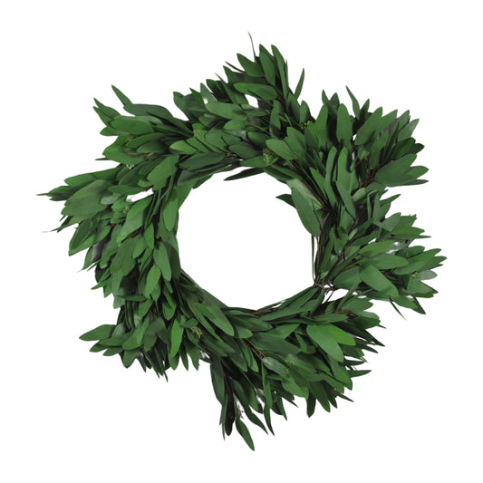 GW403  SEEDED EUCALYPTUS WREATH