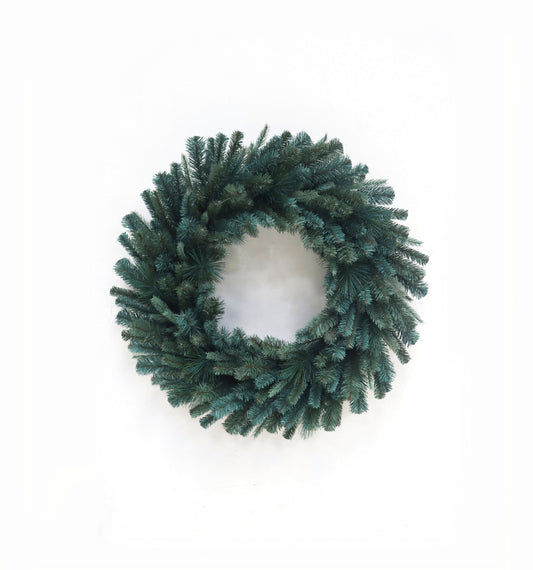 XM40174 MIXED BLUE SPRUCE WREATH 36in-2P