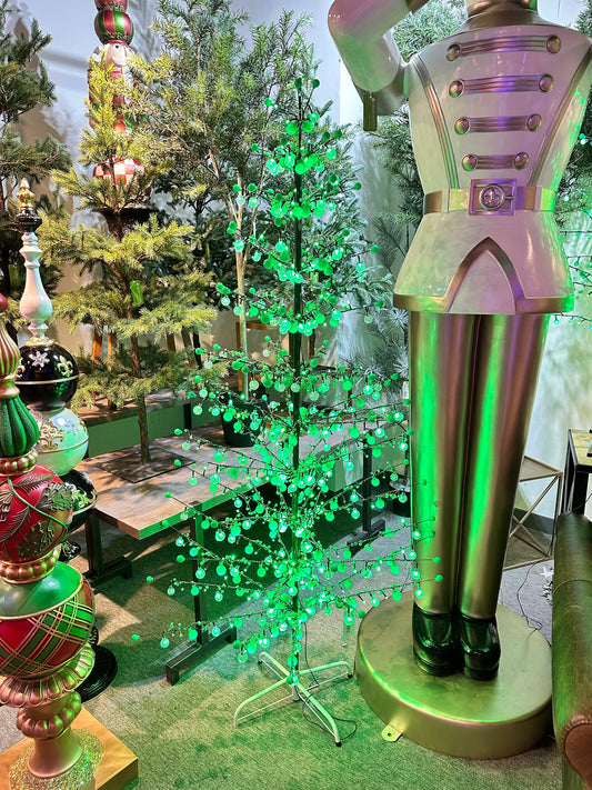 TRL10011 ORNAMENT TREEx607 LED LITS 6'