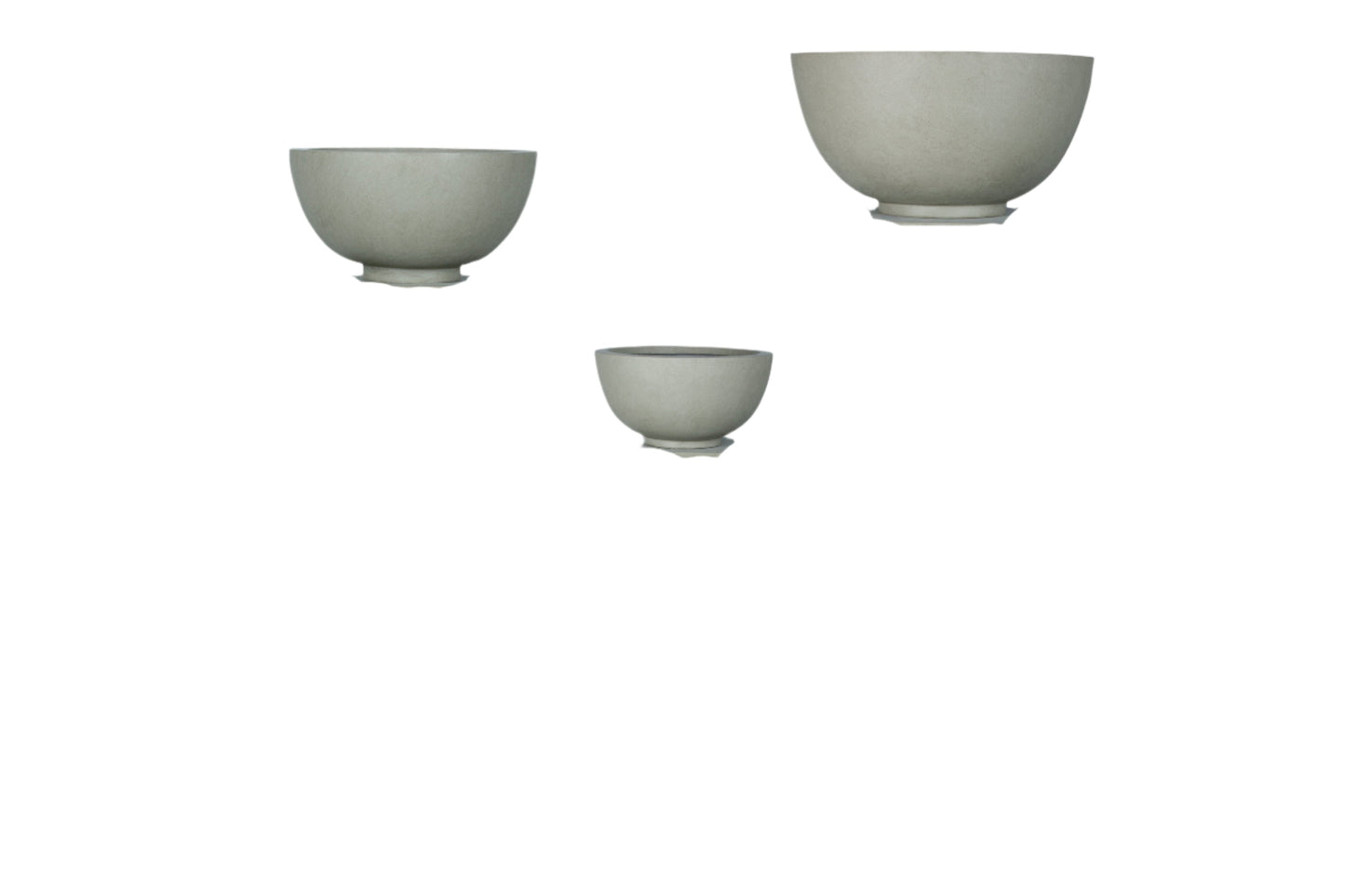 IP50011 FIBRECLAY BOWL S/3