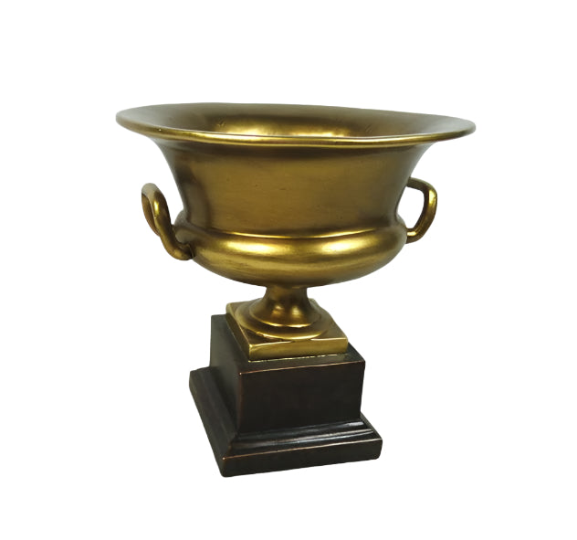 IP50031 RESIN LOW URN ON STAND 7.5in