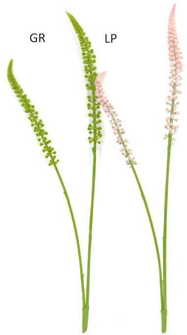 FL13704 FLOCKED FOXTAIL SPRAYx2  29"
