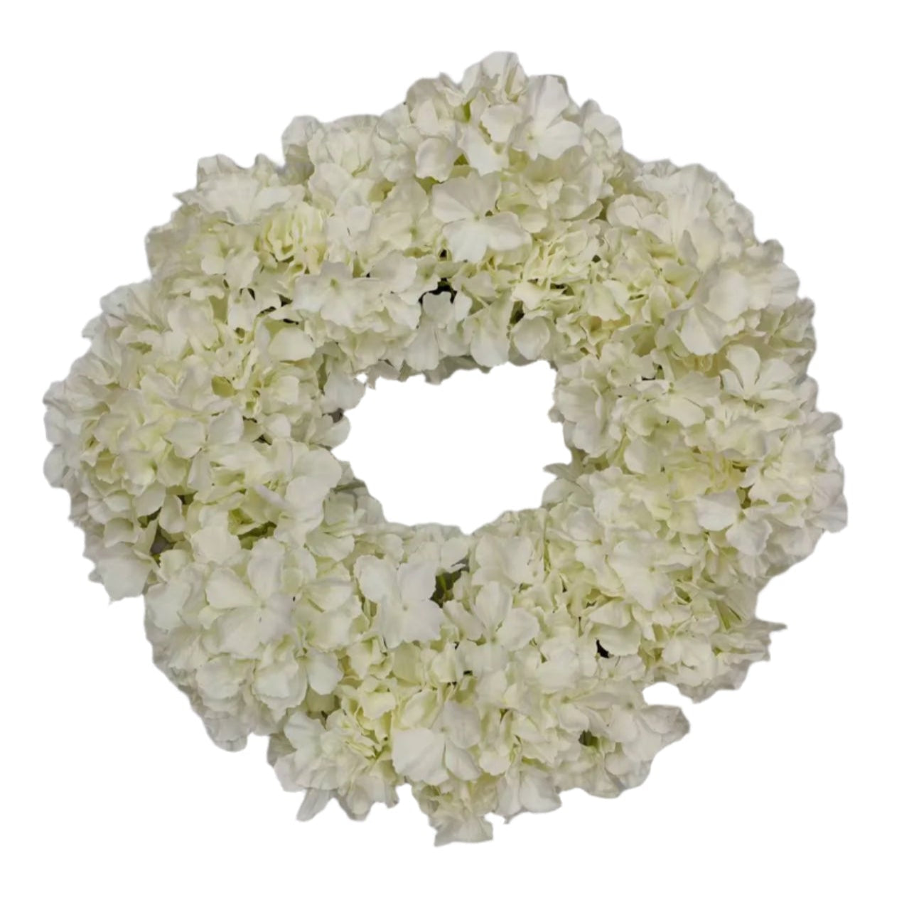 PA10383 HYDRANGEA WREATH 24"