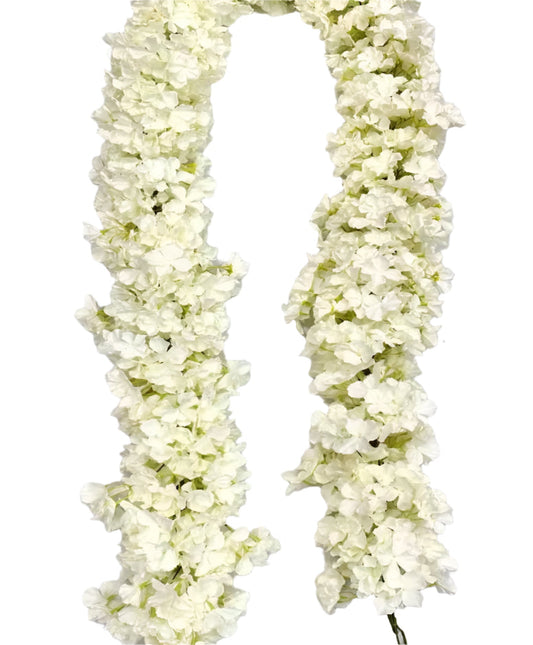 PA10384 HYDRANGEA GARLAND 10'