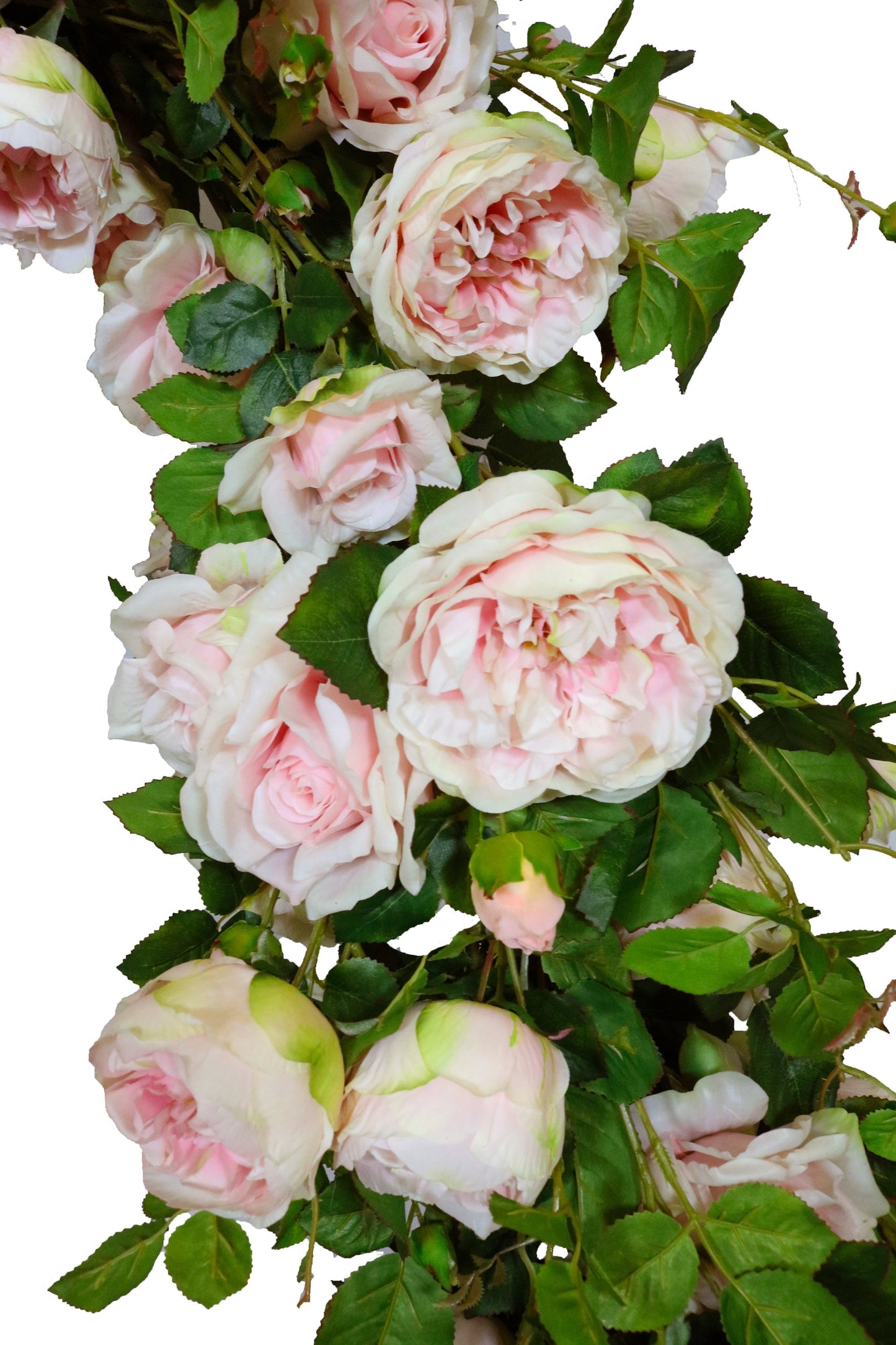 GG101 MIXED ROSE GARLAND,10'