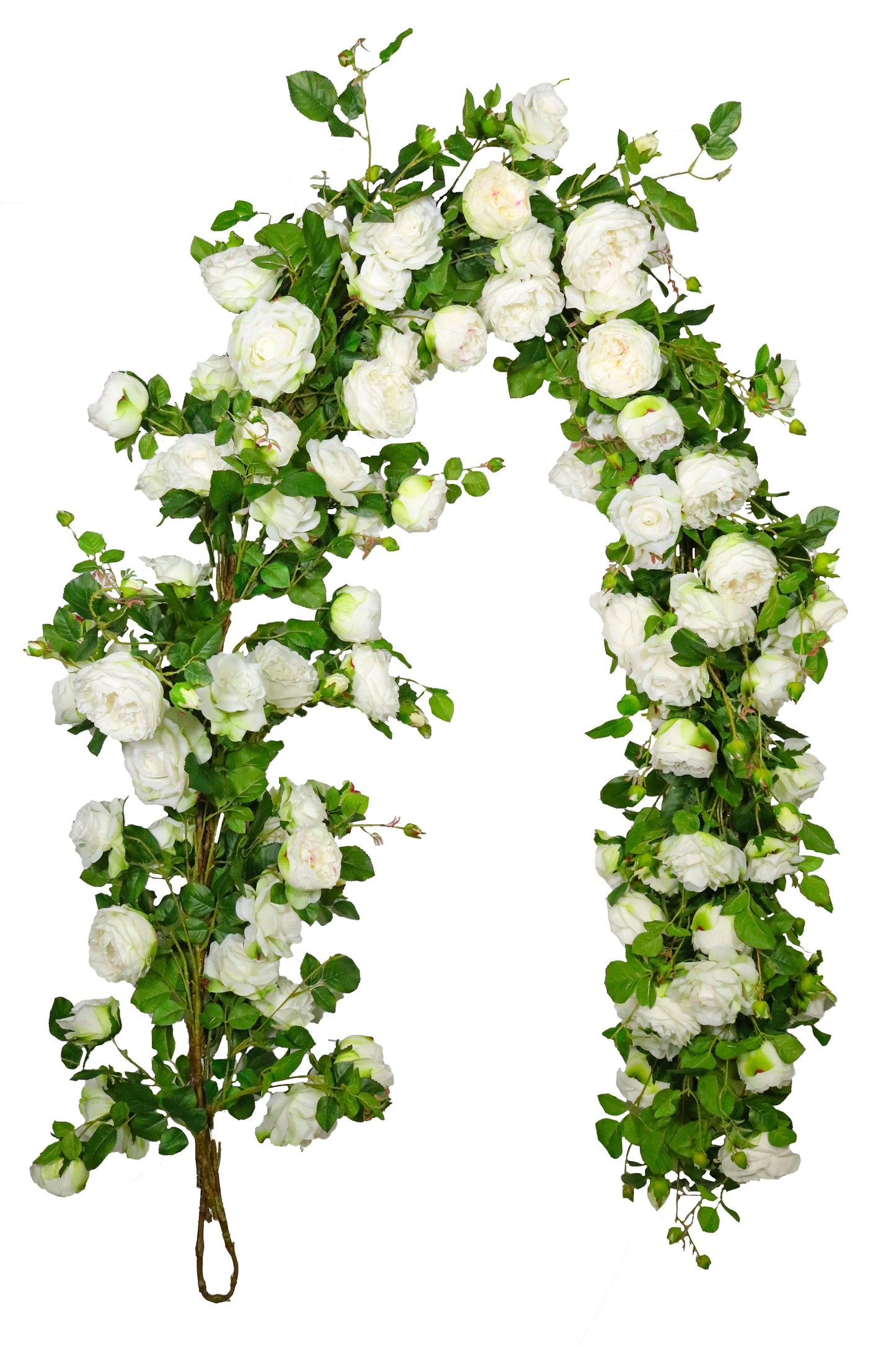 GG101 MIXED ROSE GARLAND,10'