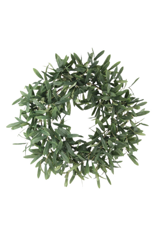 PM10415 OLIVE WREATH 24"