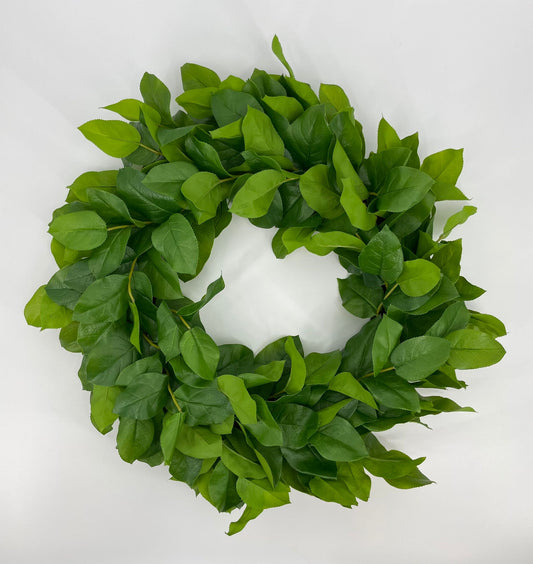 PM10607 SALAL LEAF WREATH  28"