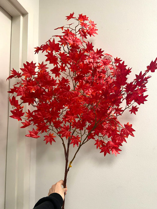SY10668 JAPANESE MAPLE LF TREE BRANCH,41in