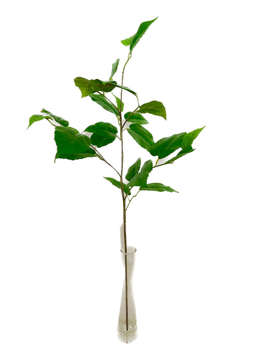 SY11146 MULBERRY LEAVES SPRAY 29"
