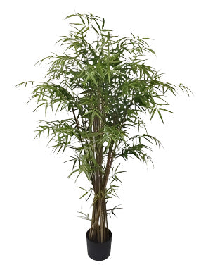 TR10818 BAMBOO TREE w/TWISTED NATURAL TRUNK,5'