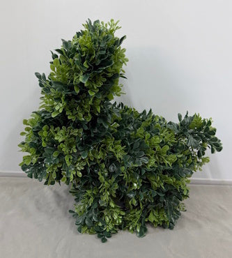 UVT1089 BOXWOOD IN BUNNY SHAPE (UV),16"