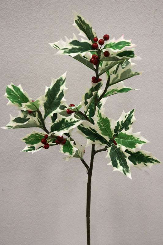 XM11705 HOLLY/BERRY SPRAY,34in-12P/96/7.1'