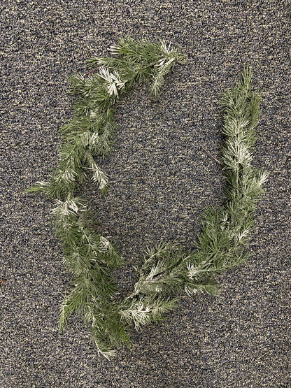 XM11733 SCOTT PINE/PCONE GARLAND w/SNOW,6'-12P