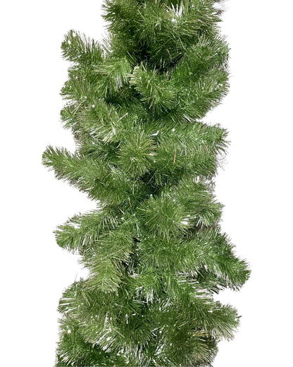 XM12243  REGULAR CUT TINSEL GARLAND,9'x12in