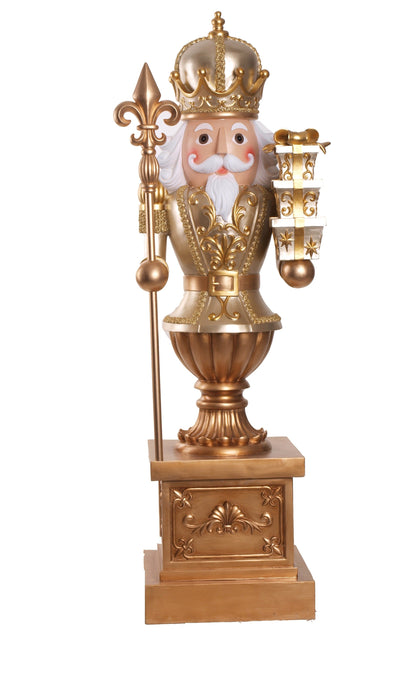 XM12386 RESIN NUTCRACKER ON BASE 49"
