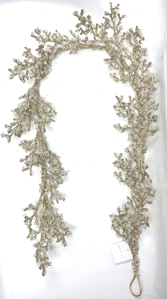 XM13686 CRYSTAL TWIG GARLAND,5'-2/16P