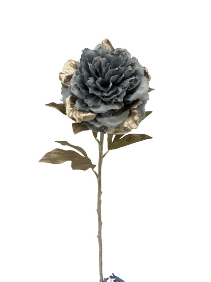 XM13723 VELVET PEONY SPRAY,26in-12/144P