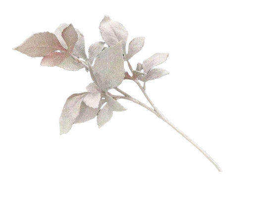 XM13729 FLOCKED PEONY SPRAY,30in-24/240P