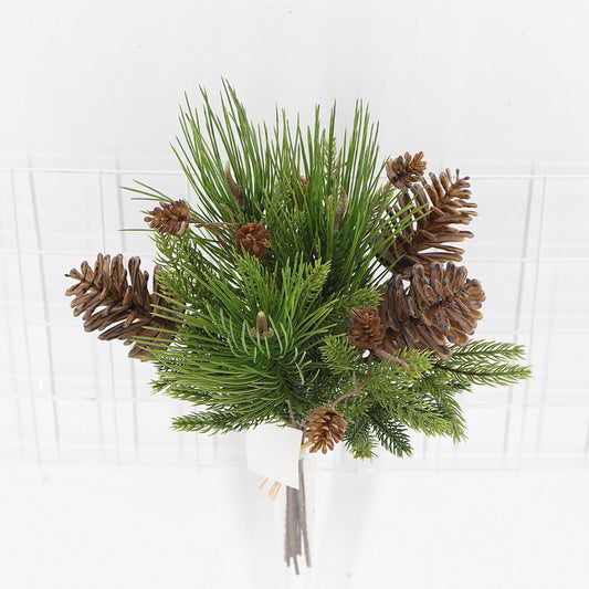 XM13749 MIXED PINE/PINECONE BUNDLE,17"