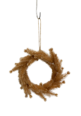 XM14023 GLT PINE/ORNAMENT RING 7"