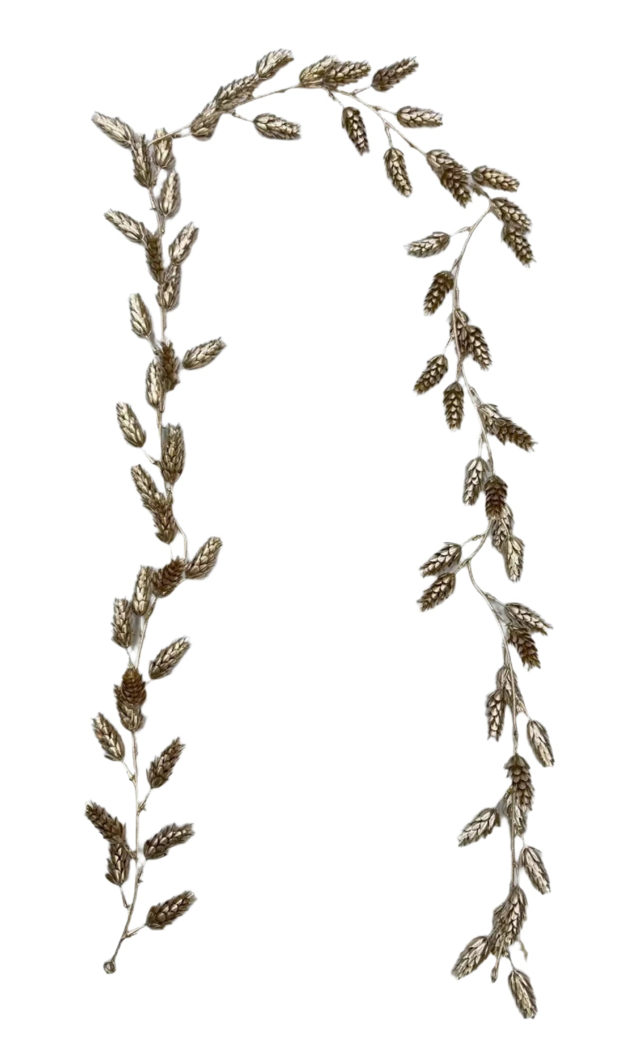 XM14031 PLASTIC LONG PINECONE GARLAND 6'