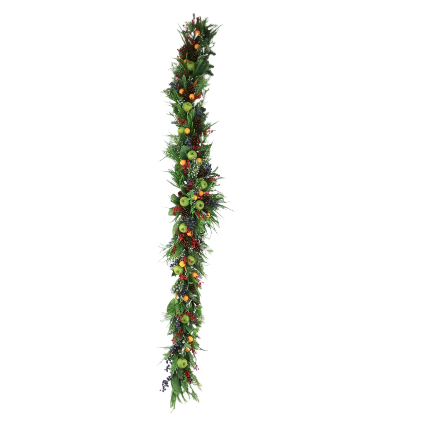 XM14189 MIXED PINE/APPLE/ORANGE GARLAND 10'