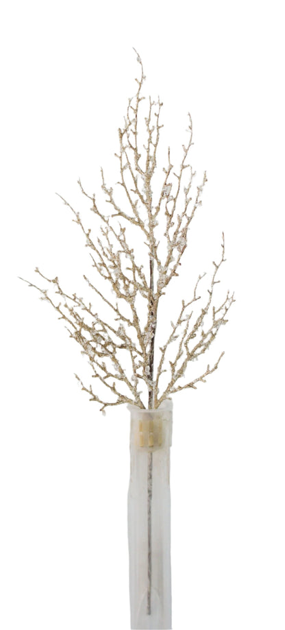 XM14202 MET/ICE TWIG SPRAY,28"