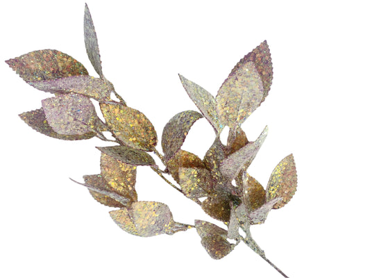 XM14295 SEQUIN LAUREL SPRAY 34"