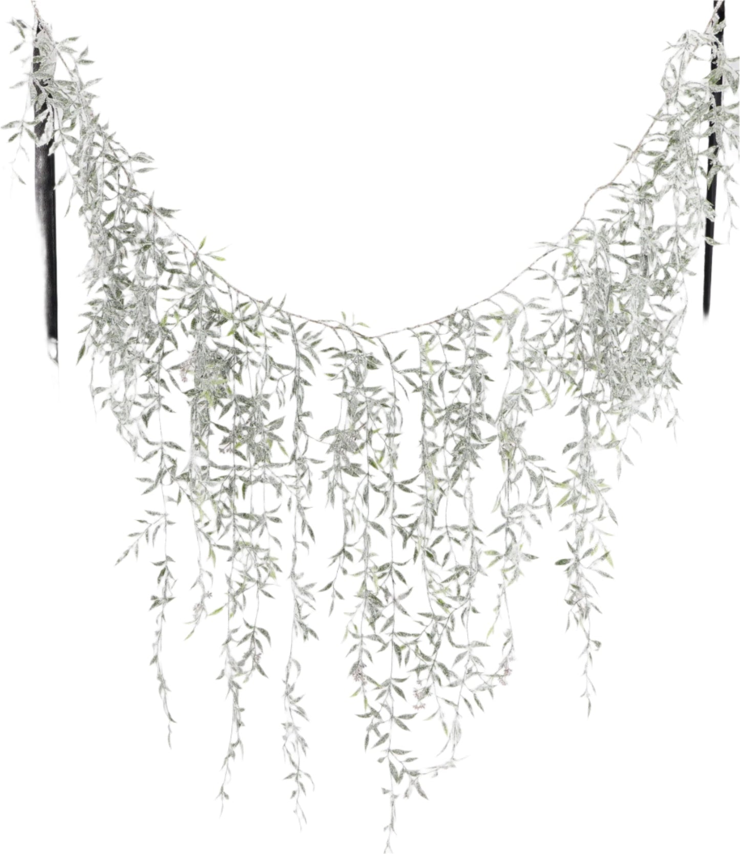 XM14339 SNOWY WEEPING WILLOW EUCALYPTUS GARLAND 69"