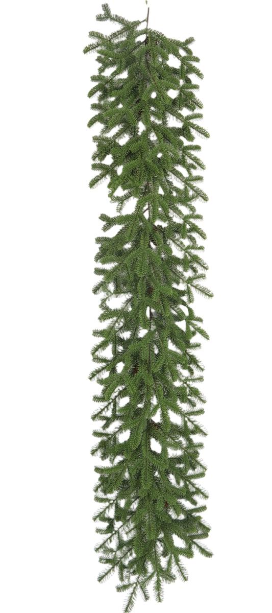 XM14353 YELLOWSTONE PINE/PINECONE GARLAND 6'