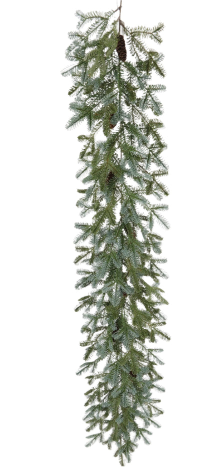 XM14353 YELLOWSTONE PINE/PINECONE GARLAND 6'