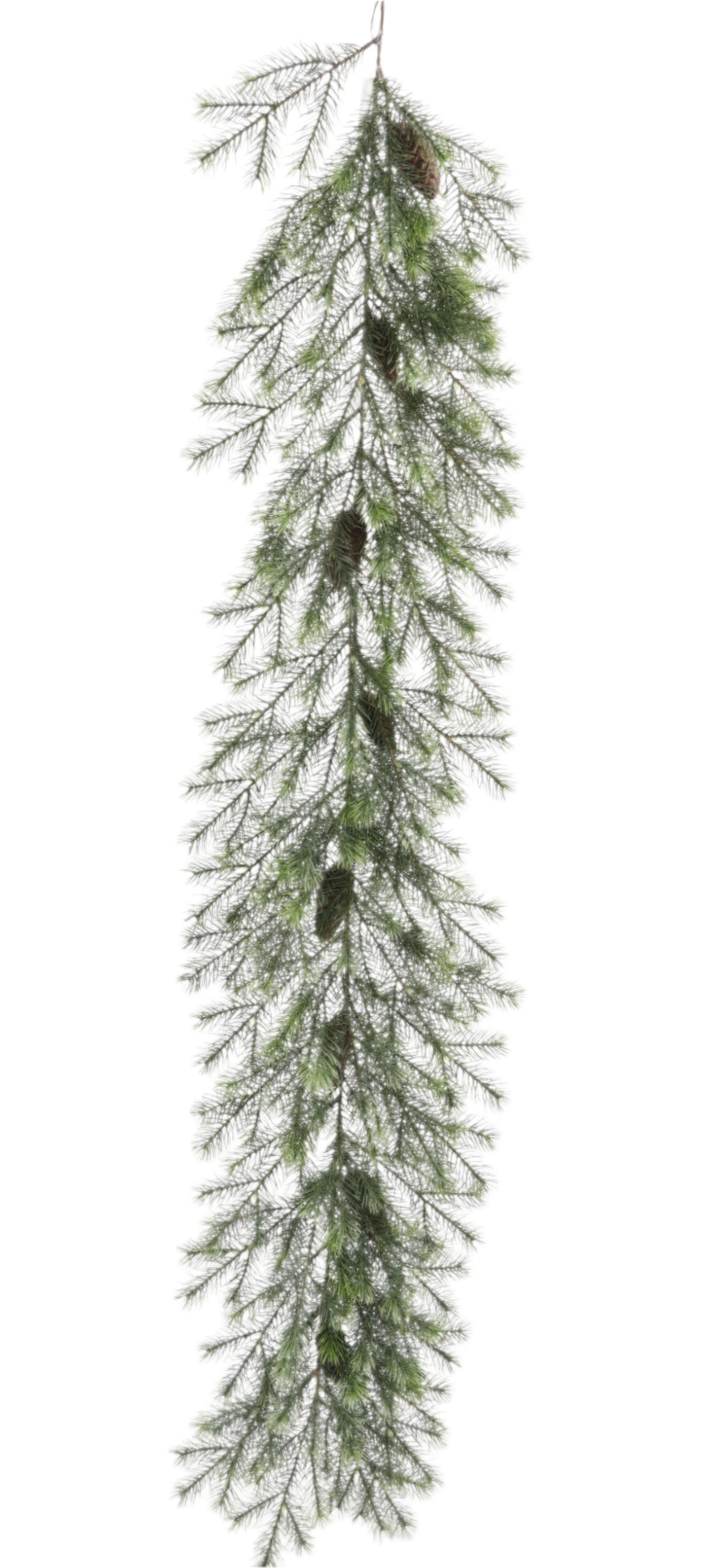 XM14355 SOFT PINE/PINECONE GARLAND 6'