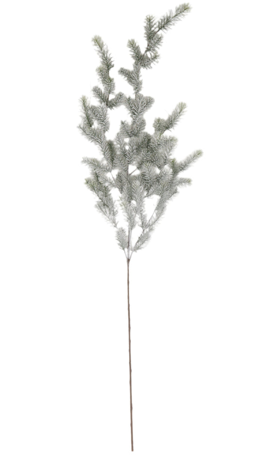 XM14358 FLOCKED PINE WEEPING SPRAY 63"