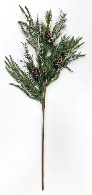 XM14501 MIXED PINE/PINECONE w/ICE SPRAY,30"