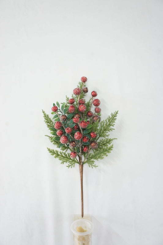 XM14692 MIXED CEDAR/METALLIC CRABAPPLE PICK,17"