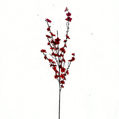 XM14744 VELVET PLUM BLOSSOM SPRAY,53"