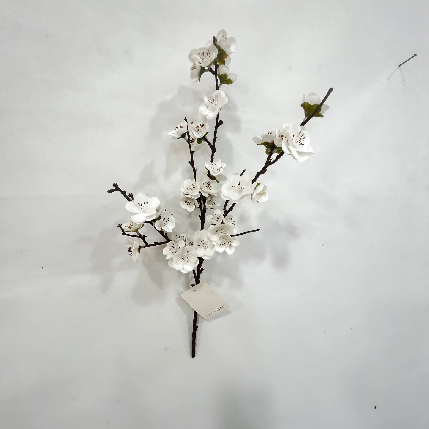 XM14745 VELVET PLUM BLOSSOM SPRAY,18"