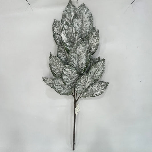 XM14754 FROSTED MAGNOLIA LEAF BUNDLEx2,36"
