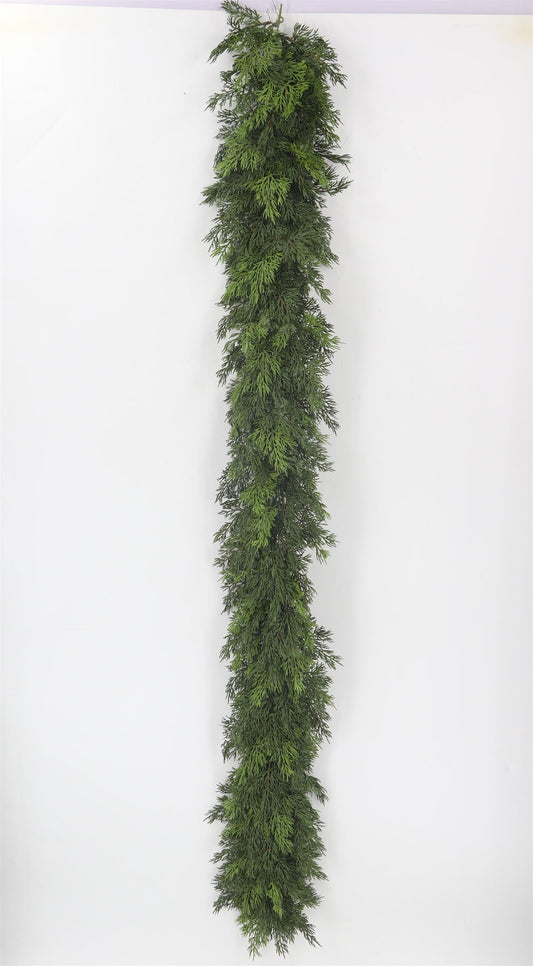 XM14766 SOFT CEDAR GARLAND,6'