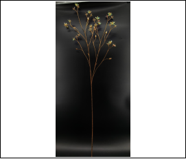 XM14788 METALLIC/IRIDESCENCE JASMINE BRANCH,50.5"
