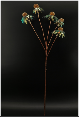 XM14791 METALLIC/IRIDESCENCE BLACK EYE SUSAN SPRAY,36"