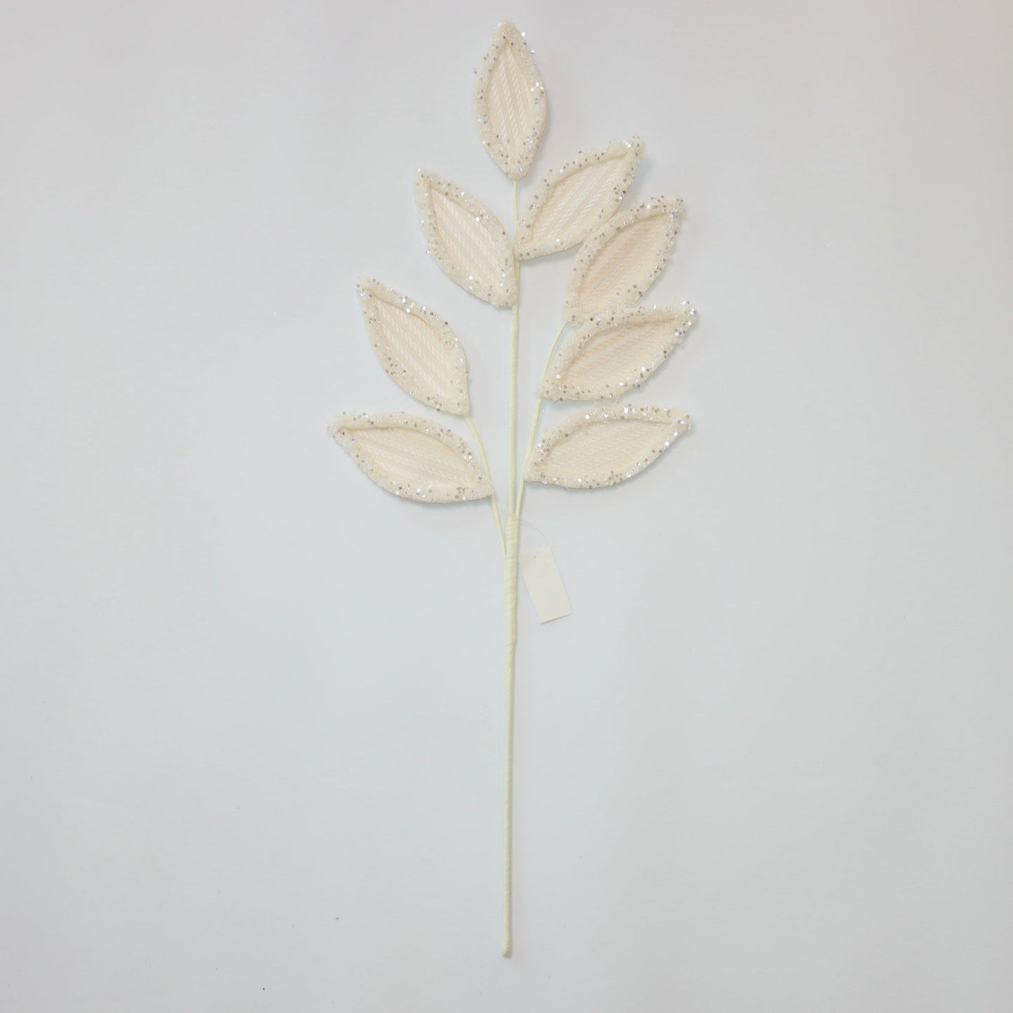 XM14806 GLITTER EDGED LAUREL SPRAY,27.5"