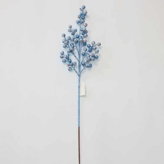XM14817 GLITTER BERRY SPRAY,25"