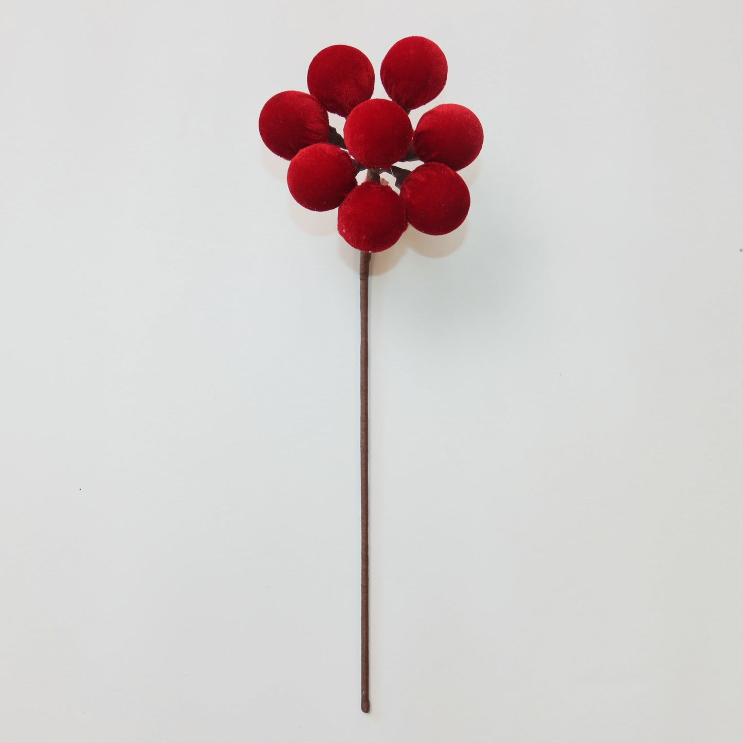 XM14823 VELVET BALLx8 SPRAY,19.5"